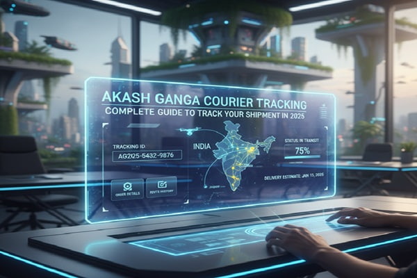 Akash Ganga Courier Tracking