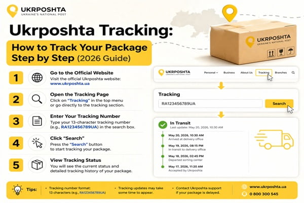 Ukrposhta Tracking