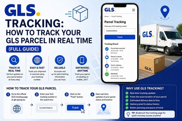 GLS Tracking: How to Track Your GLS Parcel in Real Time